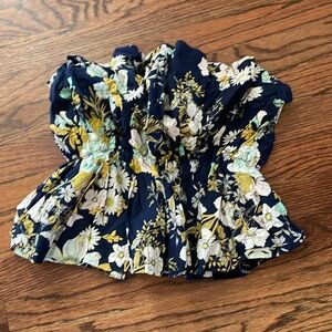 Anthropologie crop shirt